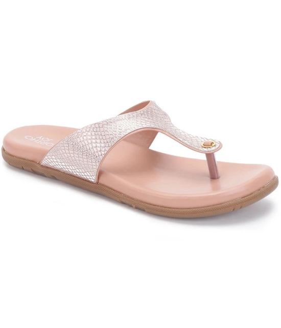 ORTHO JOY - Pink Womens Flats - None