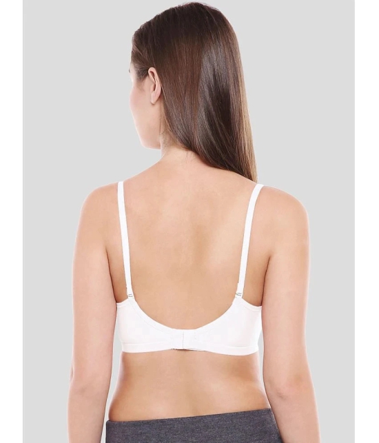 Bodycare White Cotton Lightly Padded Womens Everyday Bra ( Pack of 1 ) - None