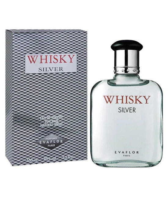 Whisky Silver - Eau De Toilette (EDT) For Unisex 100 mL ( Pack of 1 ) - 100ml