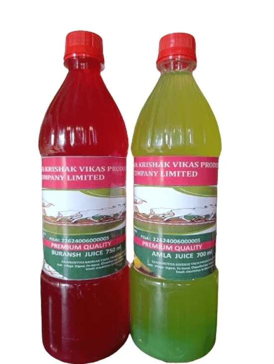 Buransh Juice 750ml and Amla Juice 700ml