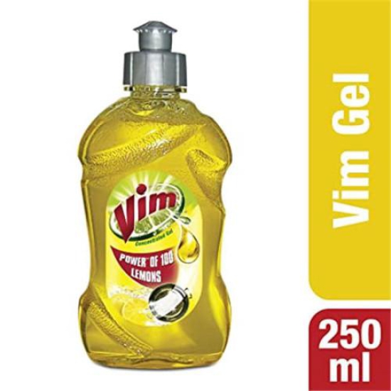 Vim Liquid Dish Washing Gel, 250ml