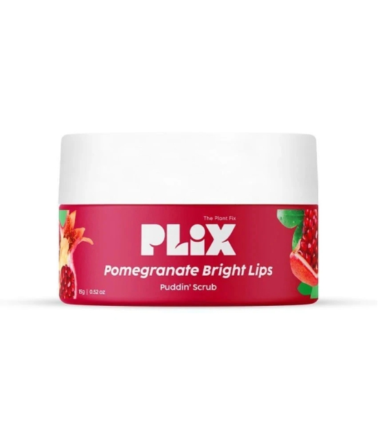 Plix Pomegranate Lip Exfoliating Scrub For Dark, Dry & Chapped LipsCocoa Butter & Vitamin E