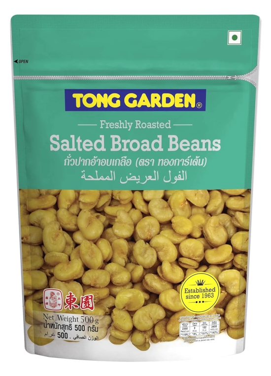 Tong Garden Tg Salted Broad Beans 500G, 1 Pc