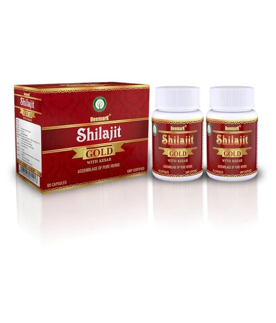 Deemark Pure Shilajeet Gold (90 Cap) (Pack Of 1)