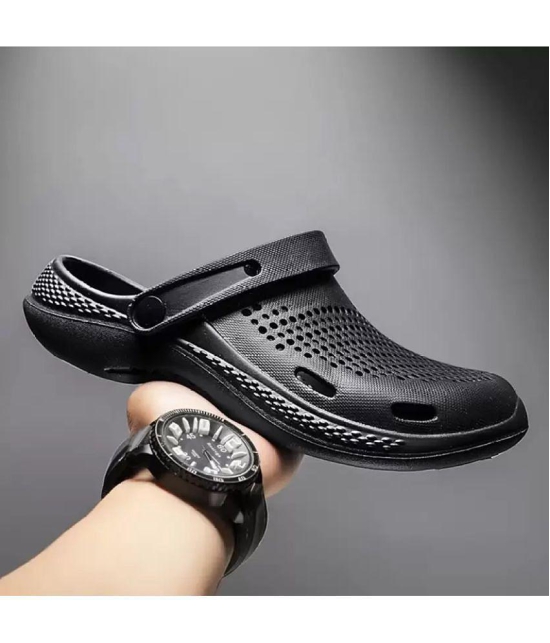 Secritas - Black Mens Clogs - None