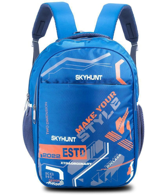 skyhunt - Blue Polyester Backpack ( 37 Ltrs ) - Blue