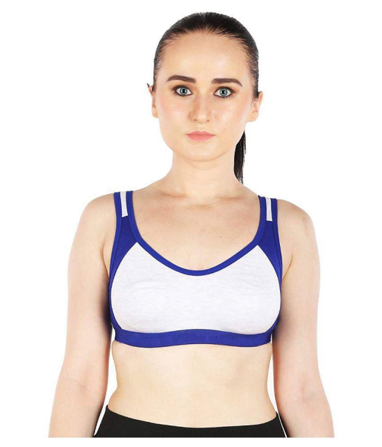 ComfyStyle Cotton Lycra T-Shirt Bra - Multi Color - 36