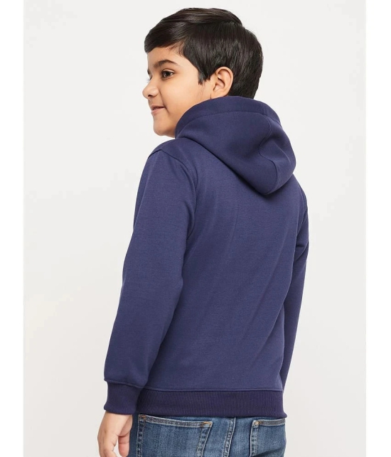 UBX Pack of 1 Boys Fleece Sweatshirt ( Navy Blue ) - None