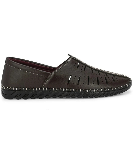 Leeport - Brown Mens Designer Shoes - None