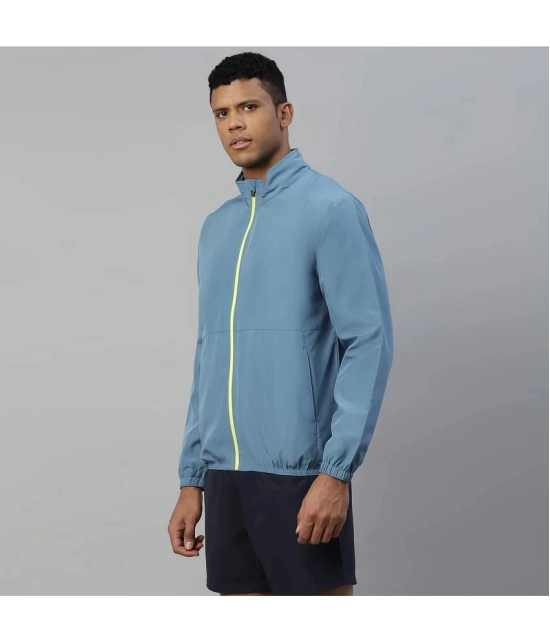 Dida Sportswear Sky Blue Polyester Mens Running Jacket ( Pack of 1 ) - None