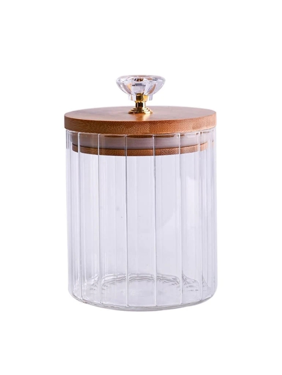 Borosilicate Glass Jar - 450Ml, Glass Texture