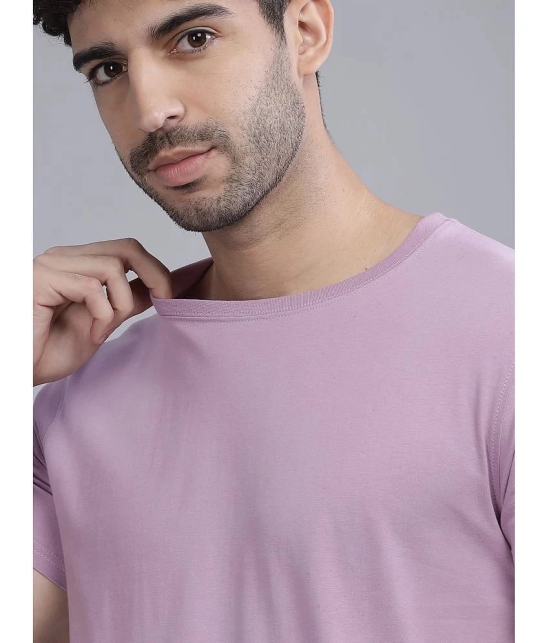 Paul Street - Mauve 100% Cotton Slim Fit Mens T-Shirt ( Pack of 1 ) - None