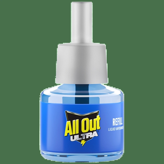 All Out Ultra Liquid Vaporizer/Mosquito Repellent Refill - Kills Dengue, Malaria & Chikungunya Mosquitoes, 45 Ml