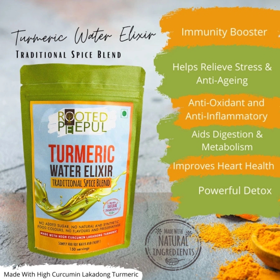 Turmeric Water Elixir : Traditional Spice Blend