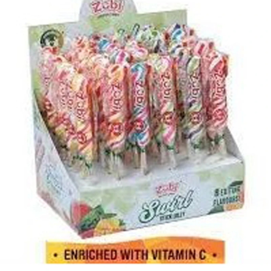 Zubi Candy Zubi Lollies Swirl Stick, 40 Gm