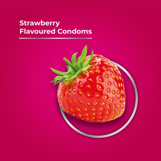 Skore Strawberry Condoms 10s