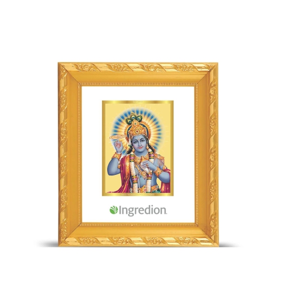 24K Gold Plated Krishna Customized Photo Frame For Corporate Gifting