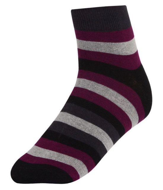 Creature Maroon Casual Ankle Length Socks - Maroon