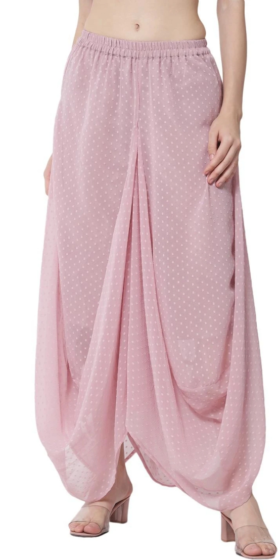 ALL WAYS YOU womens Palazzos Georgette fabric Pink XXL