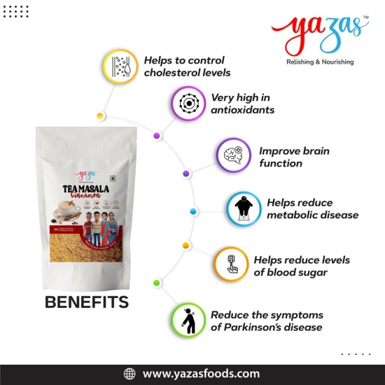 Yazas Cinnamon Tea Masala 100gms