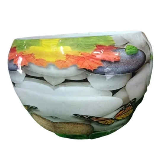 Crest Flower Pot for indoor and outdoor Plant Container-Crest Flower Pot for indoor and outdoor Plant Container