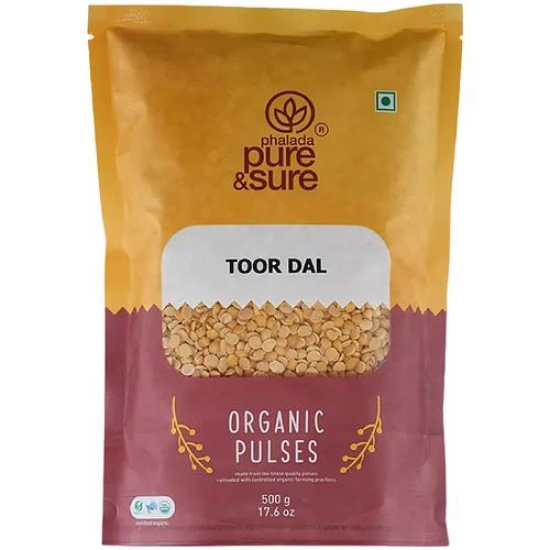 Phalada Organic Toor Dal, 500 Gm