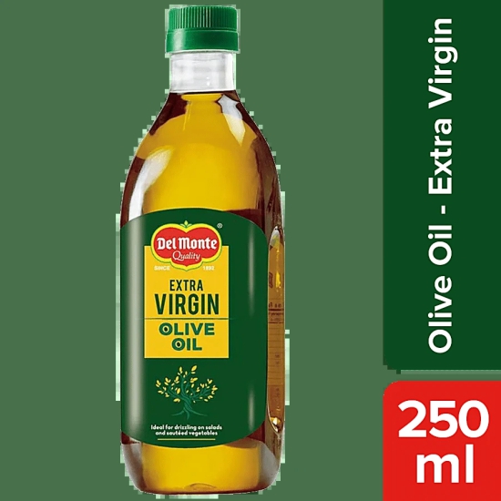 Del Monte Extra Virgin Olive Oil, 250 ml Plastic Bottle