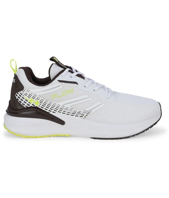 Campus - FLOW PRO White Mens Sports Running Shoes - None