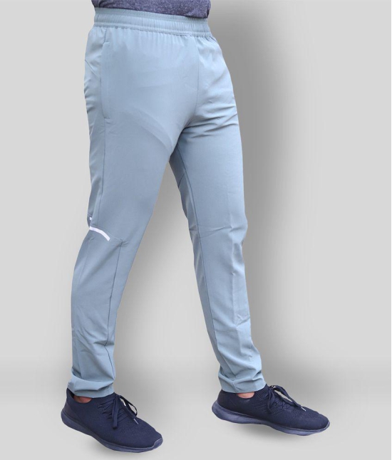 RANBOLT - Light Blue Polyester Men's Sports Trackpants ( Pack of 1 ) - M