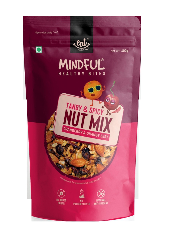 Cranberry & Orange Zest Trail Mix Pack of 3 - 600g