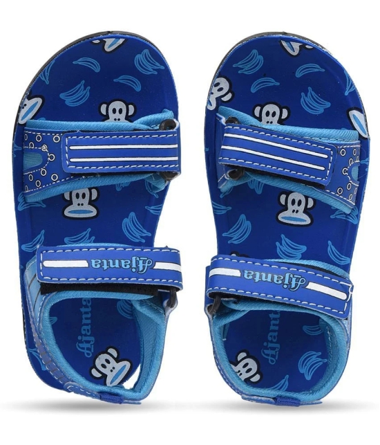 Ajanta Blue Sandal for Kids AA0051 - None