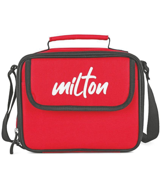 Milton New Meal Combi Lunch Box, 3 Containers and 1 Tumbler, Red