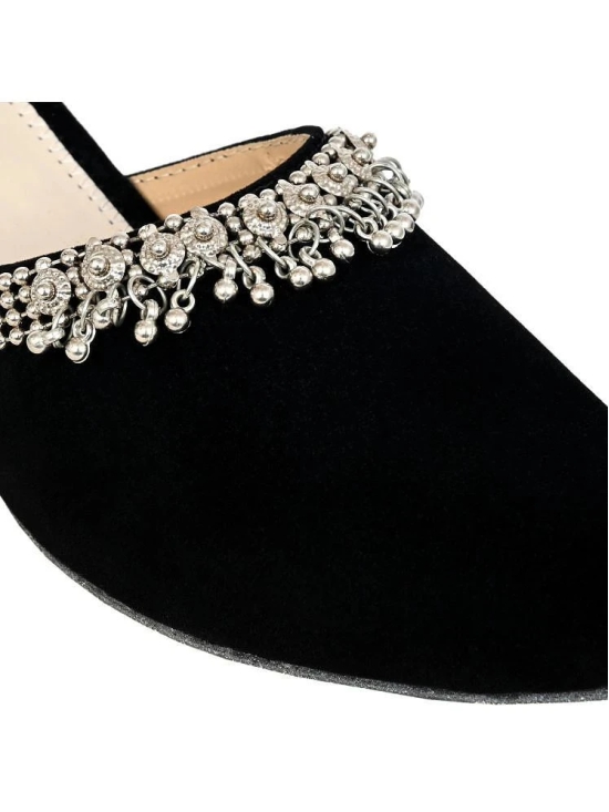 Altek Black Womens Ethnic Ballerinas - None