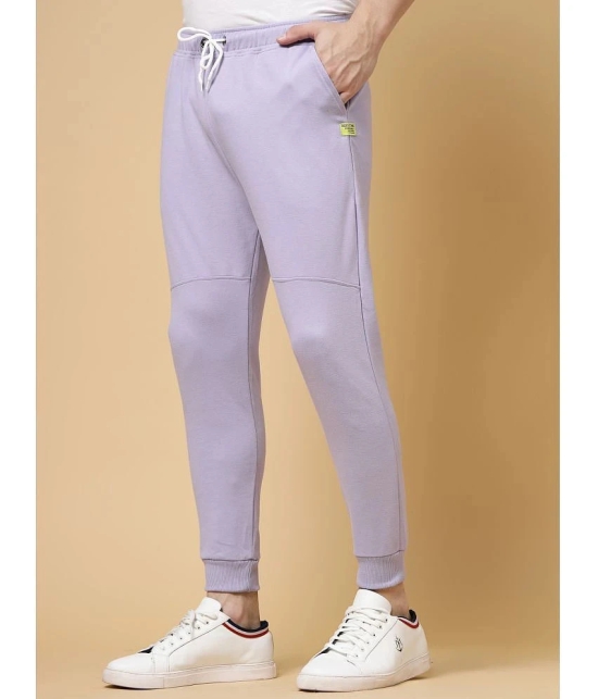 Rigo Lavender Cotton Mens Joggers ( Pack of 1 ) - None