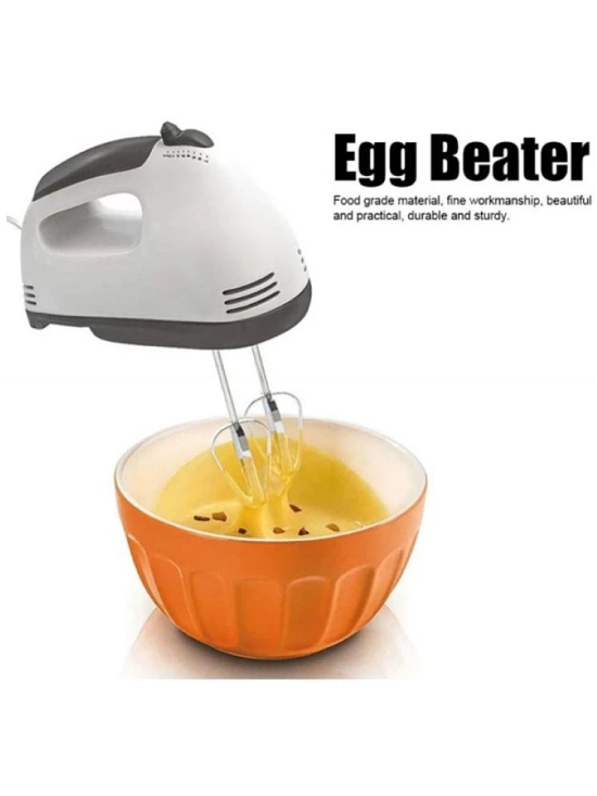 Tapixaa 7 Speed Kitchen Electric beater/ hand mixer/ Egg whisker ( Pack Of 1 ) - White