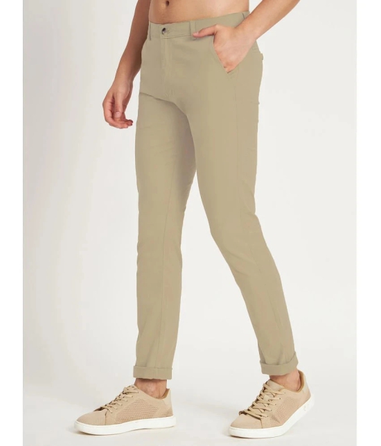 RAGZO Regular Flat Mens Chinos - Beige ( Pack of 1 ) - None