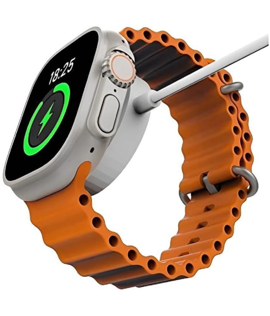 Life Like Ultra BT Calling Orange Smart Watch