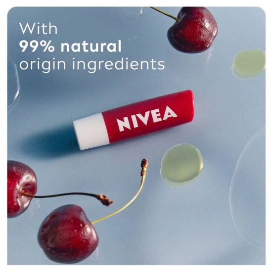 Nivea Chery Shine Lip Balm 4.8g | Nourished Lips