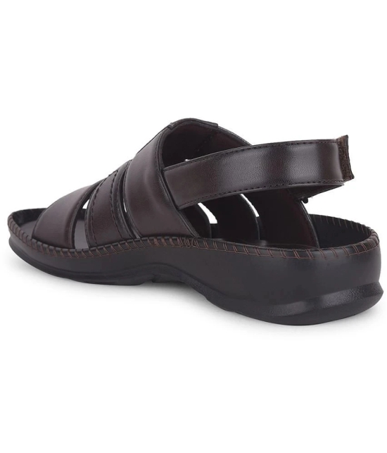 Liberty - Brown Mens Sandals - None