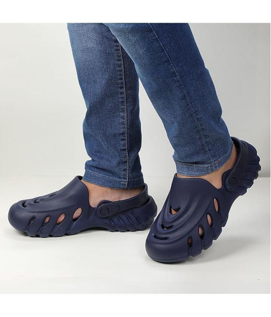 Secritas - Navy Blue Mens Clogs - None