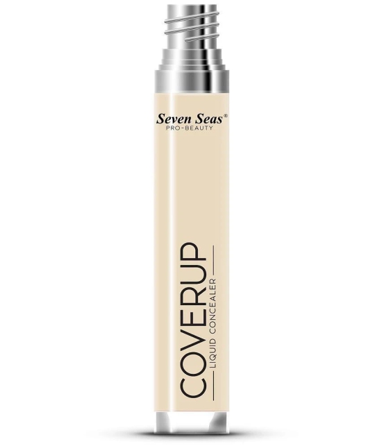 Seven Seas Coverup Liquid Concealer | Full Coverage Liquid Concealer (Nude)