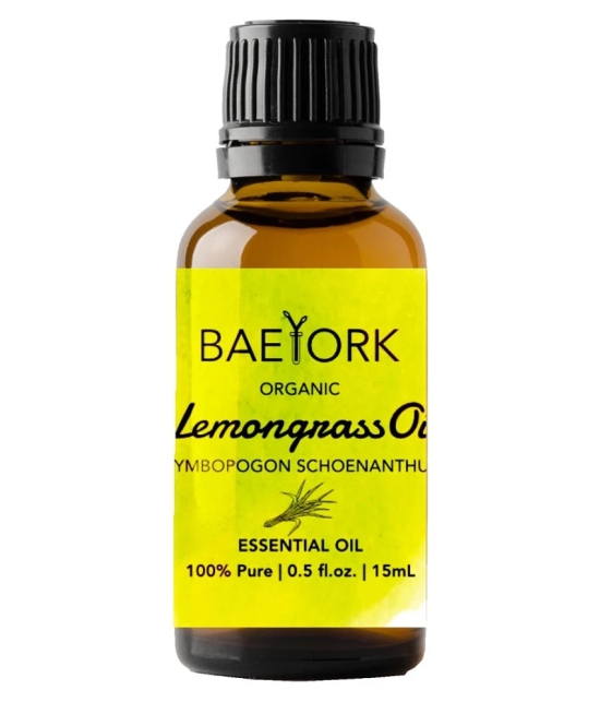 Baeyork Lemongrass Oil Essential Oil 15 mL