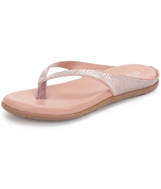 ORTHO JOY - Pink Womens Flats - None