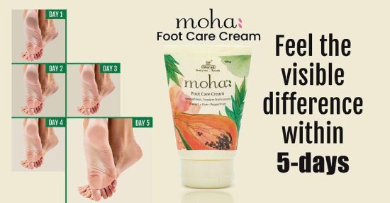 Moha Moha FOOT CARE Foot Cream SPF 50 ( 120 g )