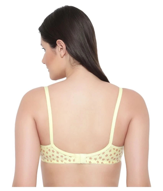 KYODO Cotton Everyday Bra - Yellow Single - 30B