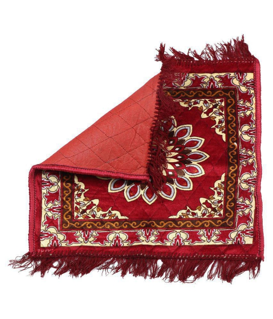 E-Retailer Red Single Prayer Mat