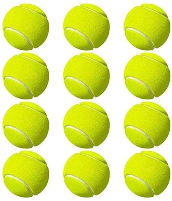 Shopeleven Green Medium Tennis Ball ( Pack of 11 & More )