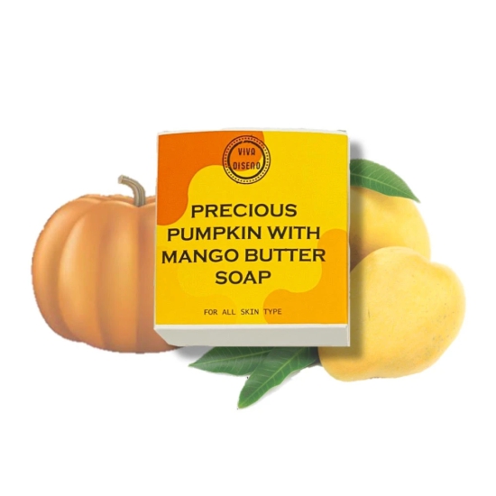 Precious Pumpkin with Mango Butter Soap-Pack of 1