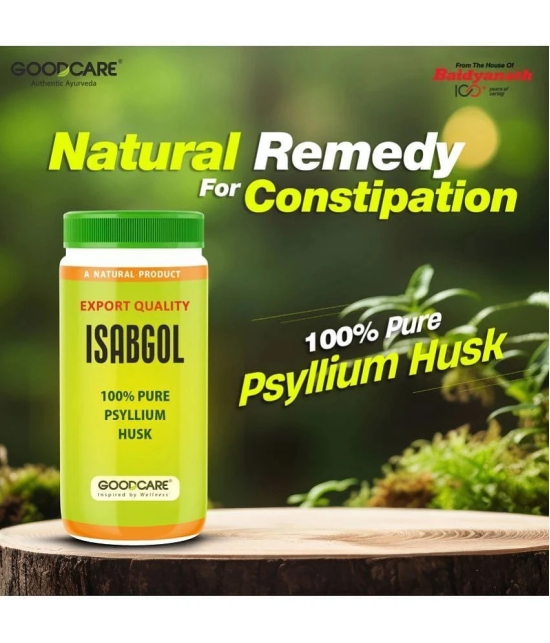 GOODCARE ISABGOL (Psyllium Husk) Powder Rich Source Of Dietary Fibre - 100 GM (Pack of 2)