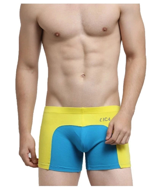 IC4 - Multicolor Cotton Blend Mens Trunks ( Pack of 3 ) - XL